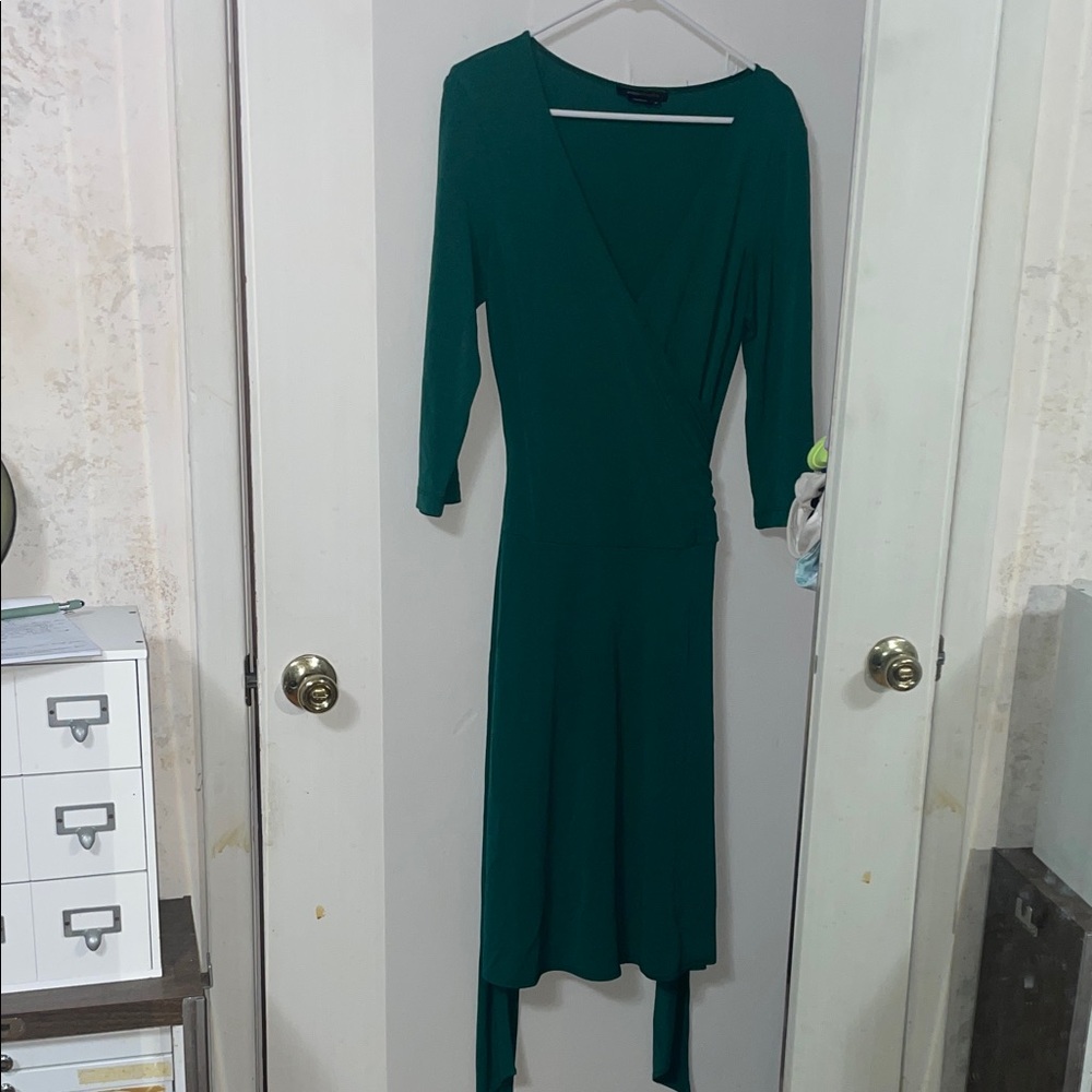 BCBGMaxAzria Emerald Long Sleeve Dress